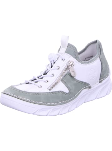 rieker Halbschuh in mint/weiss/perlmint
