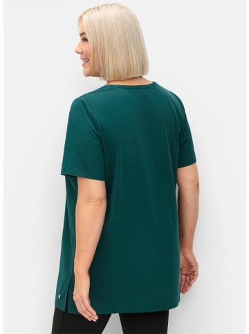 sheego Funktionsshirt in petrol