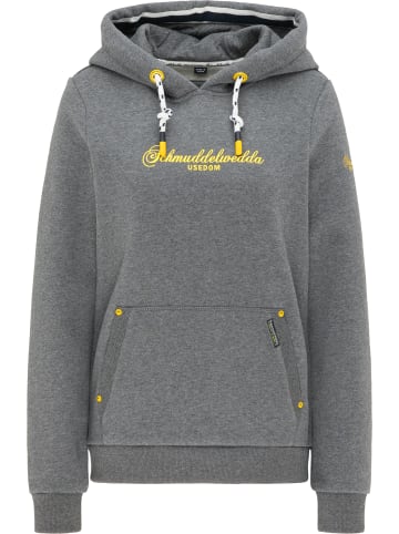 Schmuddelwedda Hoodie - Usedom in Grau Melange