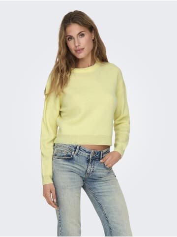 ONLY Strickpullover in Wax Yellow
