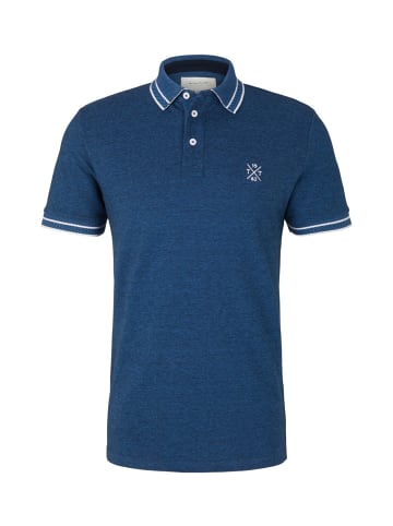 Tom Tailor Poloshirt TWOTONED in Blau