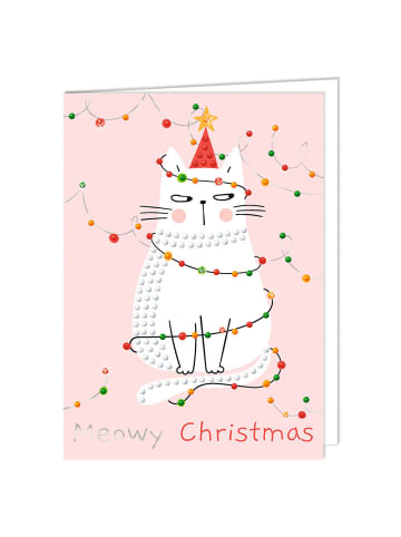 URSUS Diamond Painting Karten Happy Christmas - ab 3 Jahren
