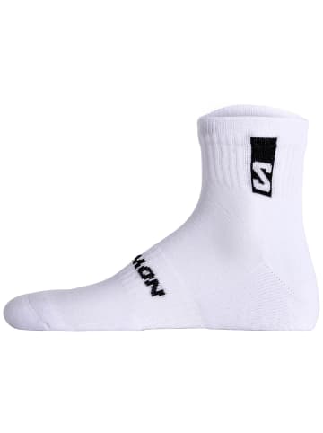 SALOMON Socken 3er Pack in Schwarz/Weiß/Grau