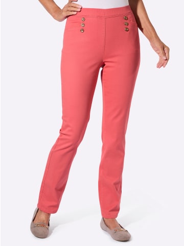 WITT WEIDEN Schlupfjeans in grapefruit