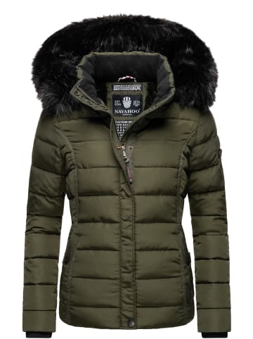 Navahoo Winterjacke Miamor in Olive