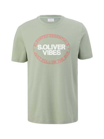 s.Oliver T-Shirt in 78D1_tannengrün