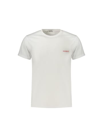 Bikkembergs Weiß Herren T-Shirt aus Baumwolle