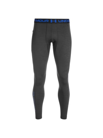 Under Armour Funktionstights ColdGear Armour Twist in schwarz / blau