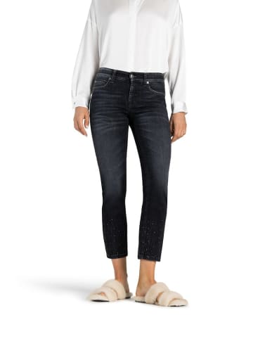 CAMBIO Slim Fit Jeans für Damen in schwarz