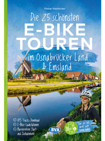 BVA BikeMedia GmbH Buch - Die 25 schönsten E-Bike Touren im Osnabrücker Land und im Emsl