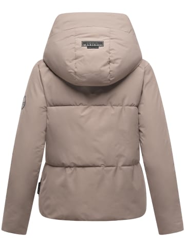 Marikoo Winterjacke Ninikaa XVI in Taupe Grey