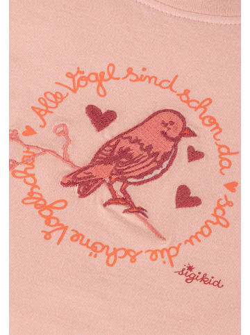 Sigikid Kleid Pink Birds in Hellrosa