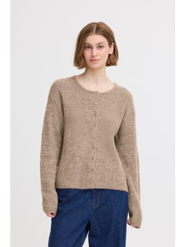 ICHI Strickjacke IHKAMARA Loose fit in Fungi