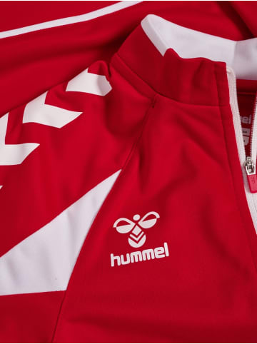Hummel Kinder Trainingsjacke "Core 2.0 Track Zip Jacket" in Rot