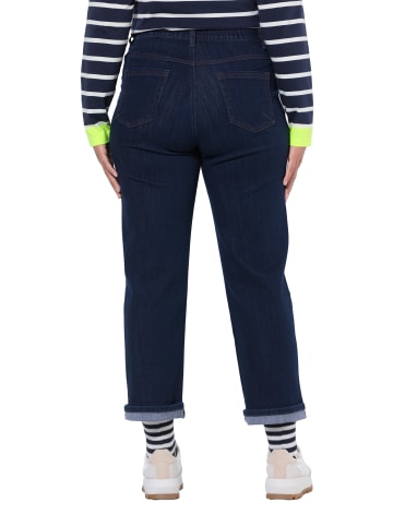 LAURASØN Jeans in dark blue denim