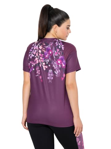 Ulla Popken Shirt in dunkle kirsche