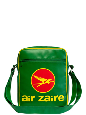 Logoshirt Schultertasche Air Zaire Airways in grün