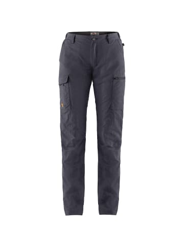 FJÄLLRÄVEN Outdoorhose Travellers MT Trousers W in Dunkelgrau