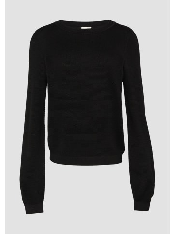 QS Strickpullover in 9999_schwarz