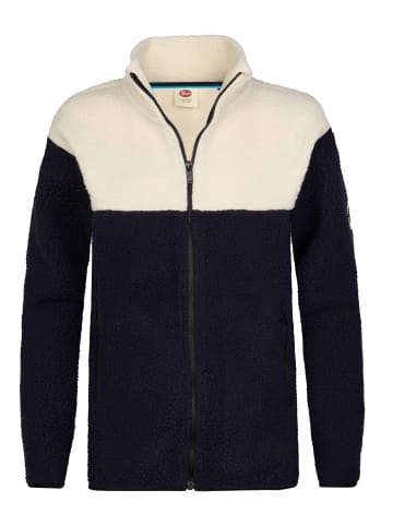 Petrol Industries Sherpa-Jacke mit Reißverschluss forgehaven in Blau