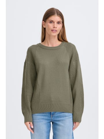 Oxmo Rundhalspullover OXISELMO in Grün