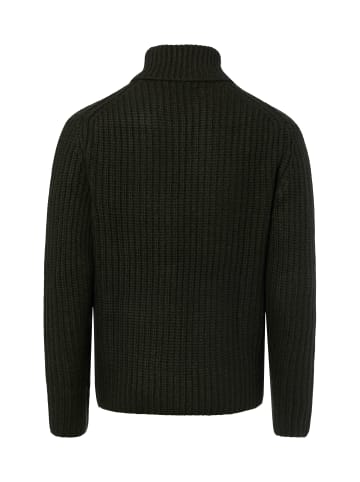 Finshley & Harding London Strickpullover in khaki - 0002