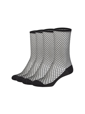 Tamaris Socken comfort comb pattern 4er Pack black
