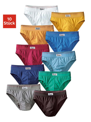 LE JOGGER Slip in blau, gelb, grün, weiß, schwarz