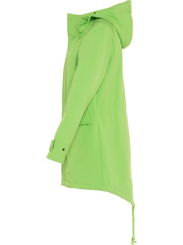 BMS Sailing Wear Kurzmantel für Damen in limette aus Softshell