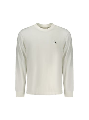 Calvin Klein Weißes Baumwoll-T-Shirt