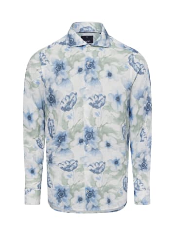 JOOP! Hemd mit Leinen-Anteil Pai-W in hellblau mehrfarbig