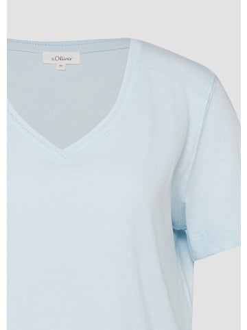 s.Oliver T-Shirt in 5110_hellblau