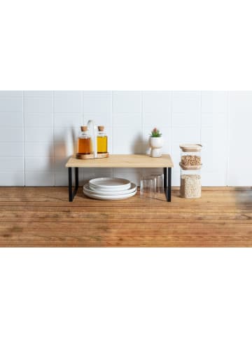 5five Simply Smart Arbeitsplattenregal in schwarz