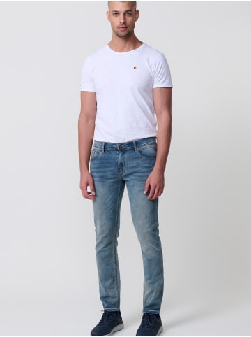 KOROSHI Slim Fit Jeans in blau