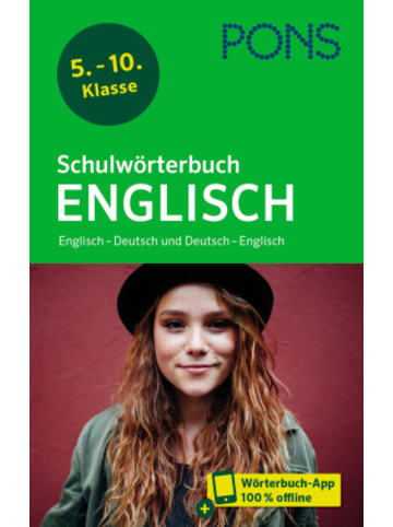 PONS Buch - PONS Schulwörterbuch Englisch, m. Buch, m. Online-Zugang