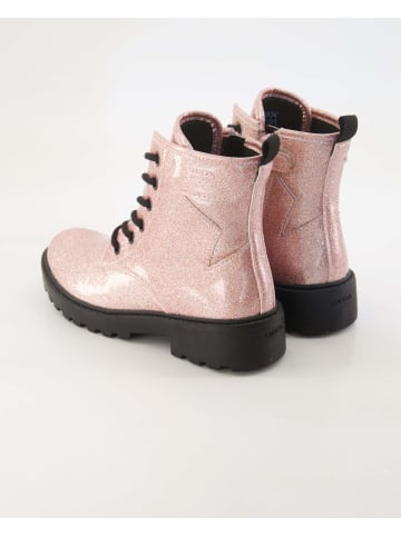 Geox Schnürstiefel in Rosa