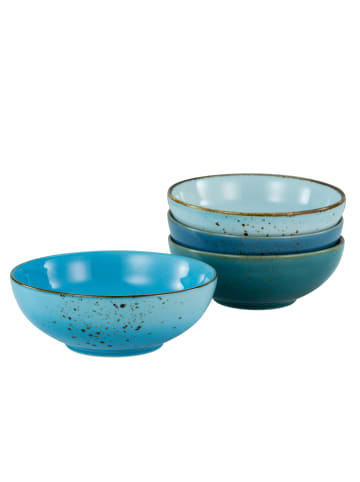 CreaTable Smoothibowl, Nature Collection Bowl-Set, Ø 16,5 cm in blau