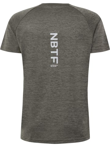 Newline T-Shirt S/S Nwlpace Melange Tee in BELUGA MELANGE