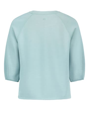 Zero  Sweatshirt unifarben in Silver Blue
