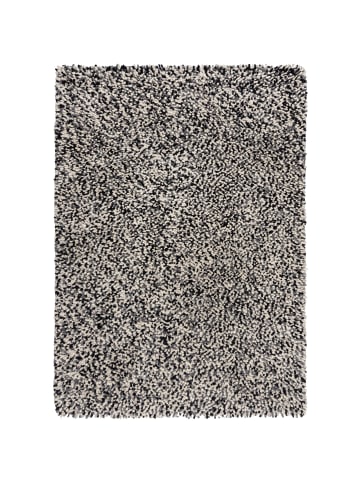 KADIMA DESIGN Wollteppich Hochflor Unifarben, Schlafzimmer in Grau