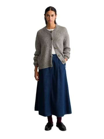 Marc O'Polo DENIM Cardigan relaxed in Stone Melange
