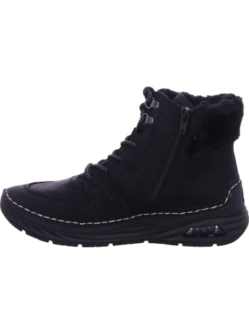 rieker Schnürboot Warmfutter in schwarz