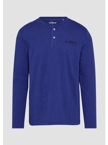s.Oliver T-Shirt in 5612_ozeanblau
