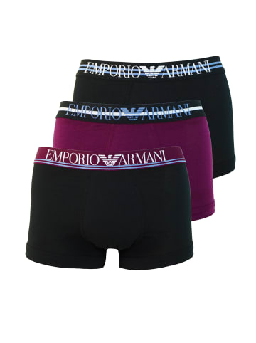 Emporio Armani Emporio Armani Boxershorts mit Logobund im Dreierpack in mehrfarbig