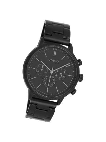 Oozoo Analog-Armbanduhr Oozoo Timepieces schwarz groß (ca. 42mm)