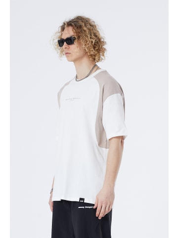 Ossy Homer Herren T-Shirt Oversize Fit Cotton mit 320gsm Baumwolle Shirt in Weiß