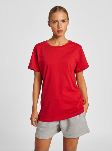 Hummel T-Shirt Hmlred Damen in TANGO RED