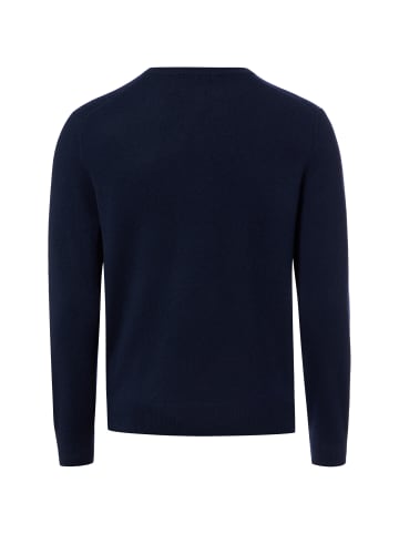 Andrew James Strickpullover in marine - 0001