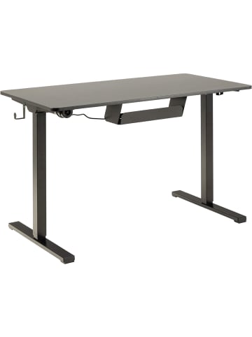 ebuy24 Schreibtisch Cairo Schwarz 120 x 60 cm