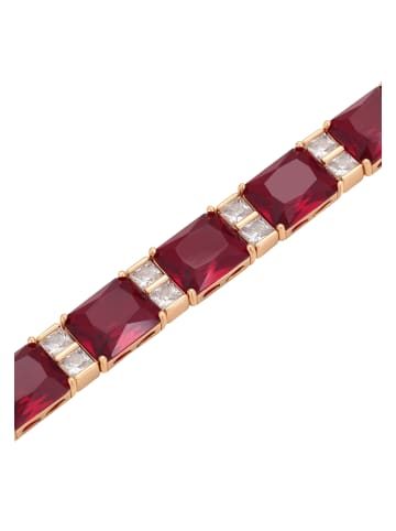 NAEMI Women Bracelet in Rose Gold Red